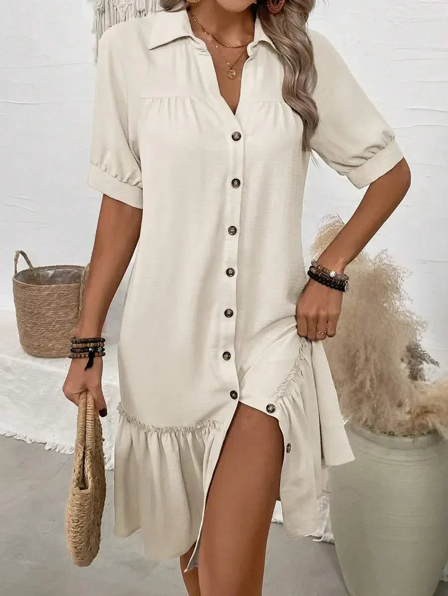Aliya Breeze Ruffle Dress