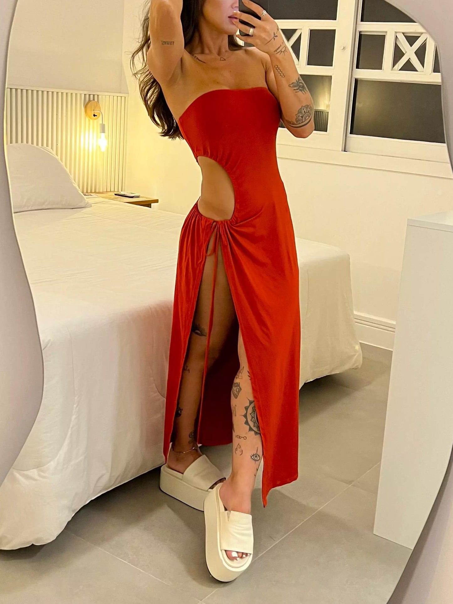 Soft Motion Bodysuit Dress