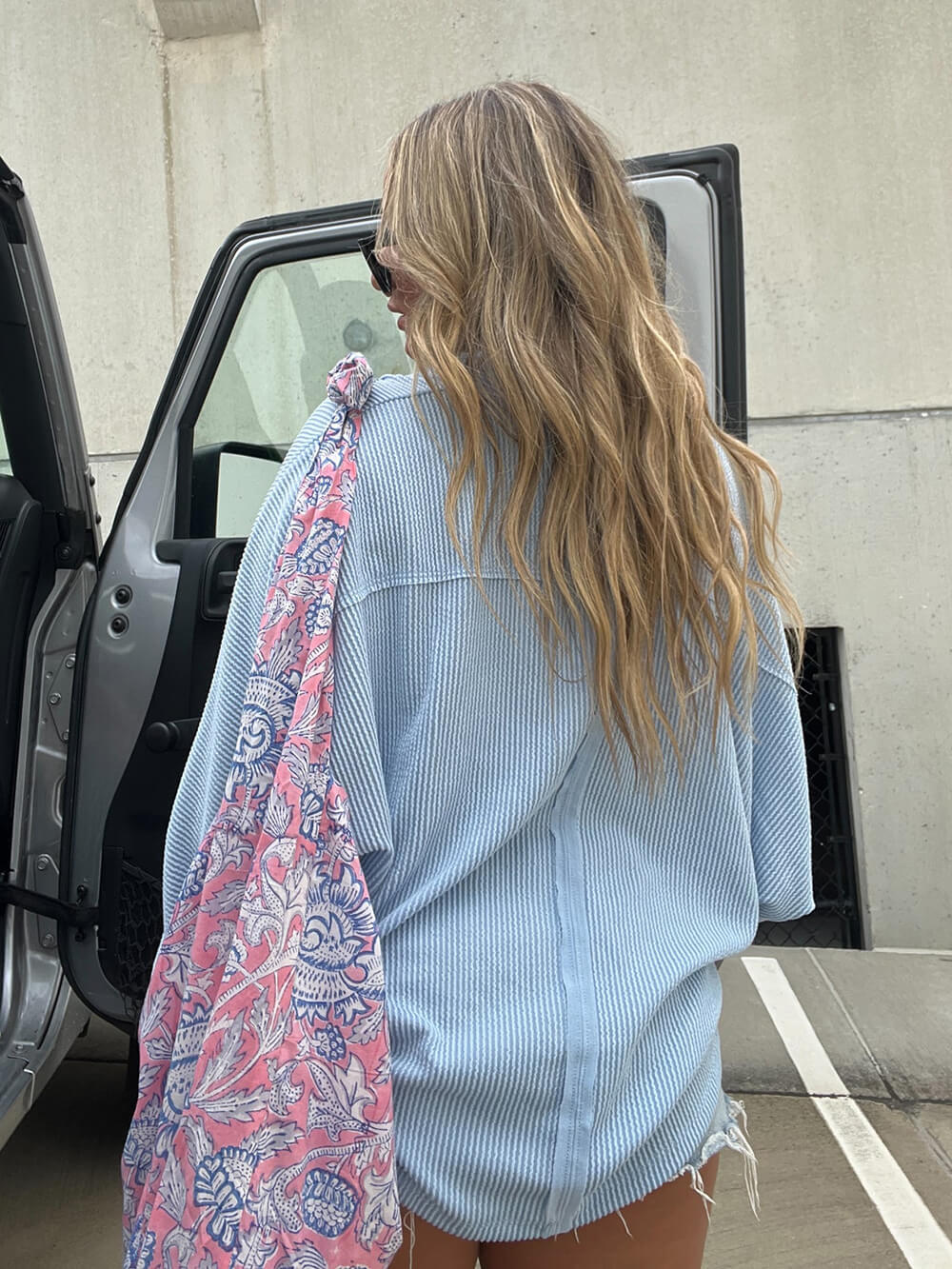 Eloise V-Neck Detail Blouse
