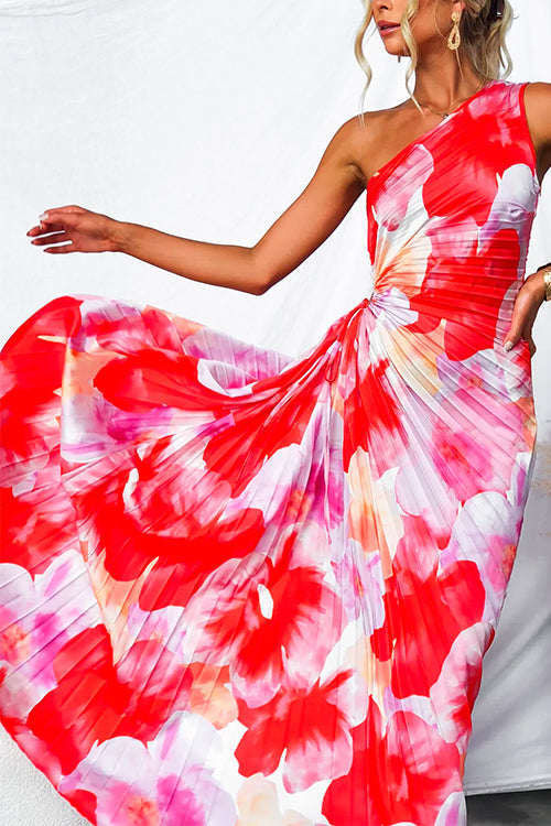 Carmella™ | One-Shoulder Luxe Dress