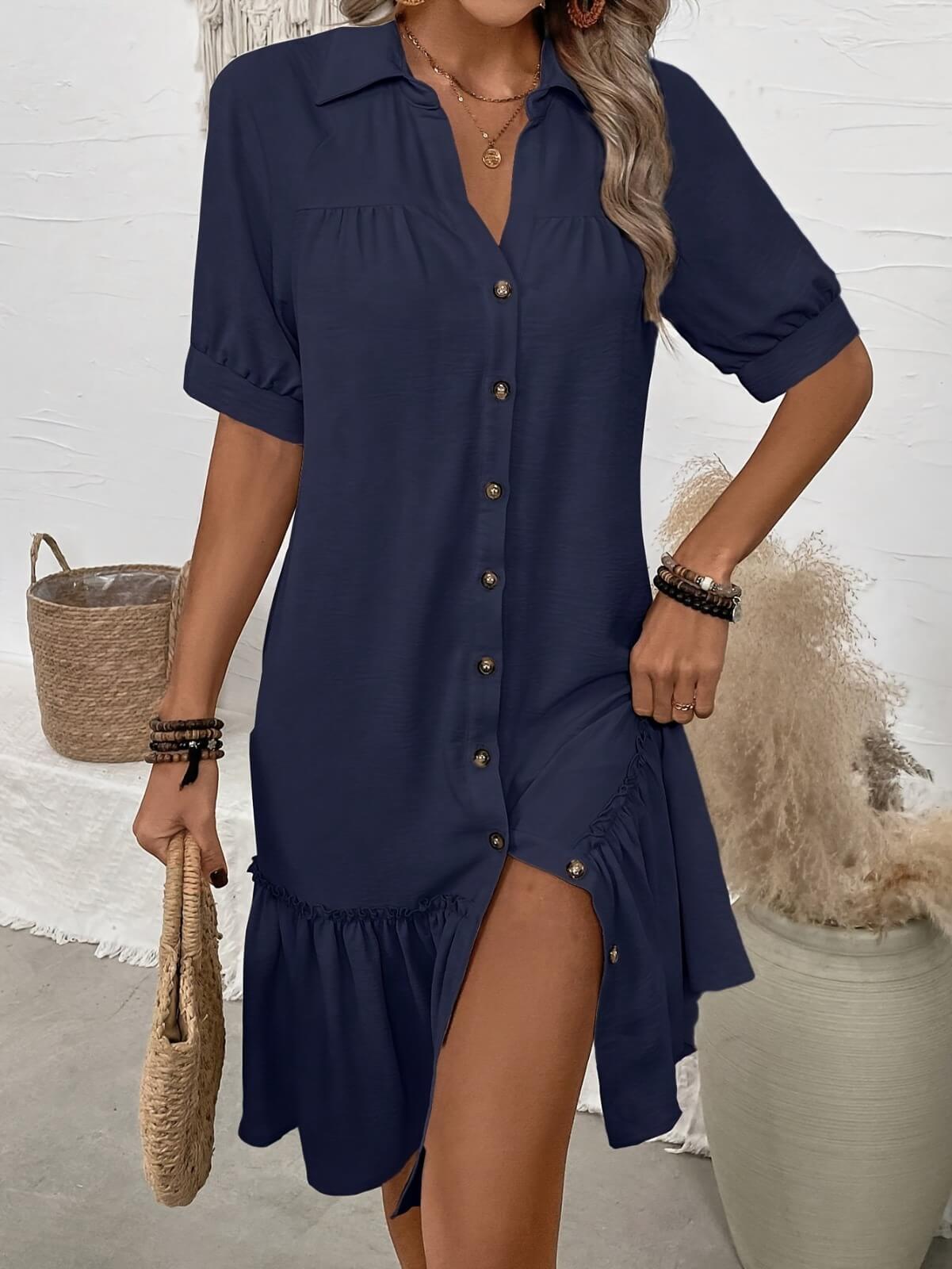 Aliya Breeze Ruffle Dress
