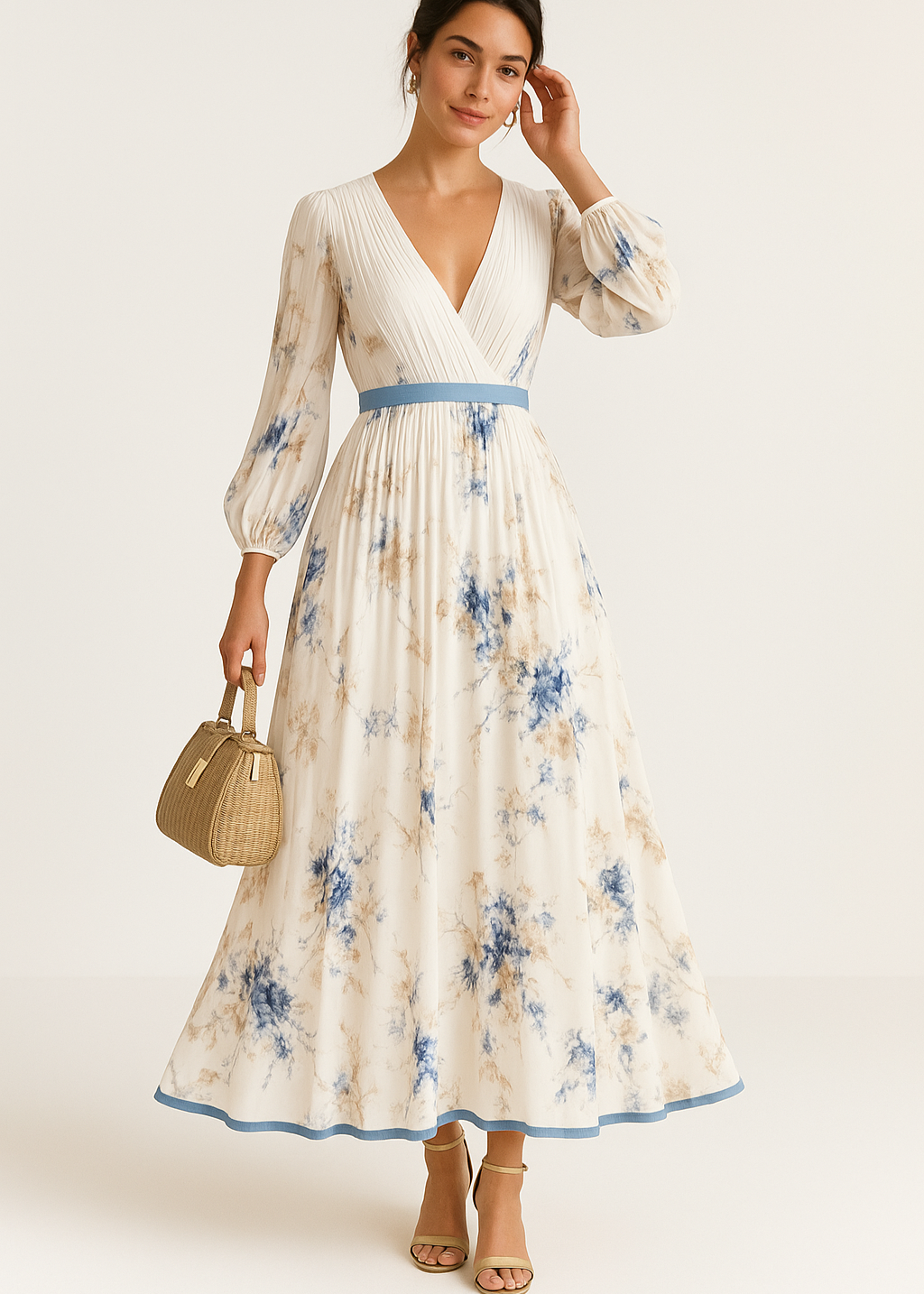 Celeste | Romantic Bloom Maxi Dress
