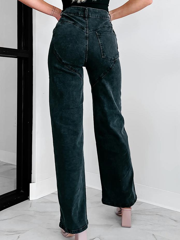 Glimmer Straight-Leg Jeans