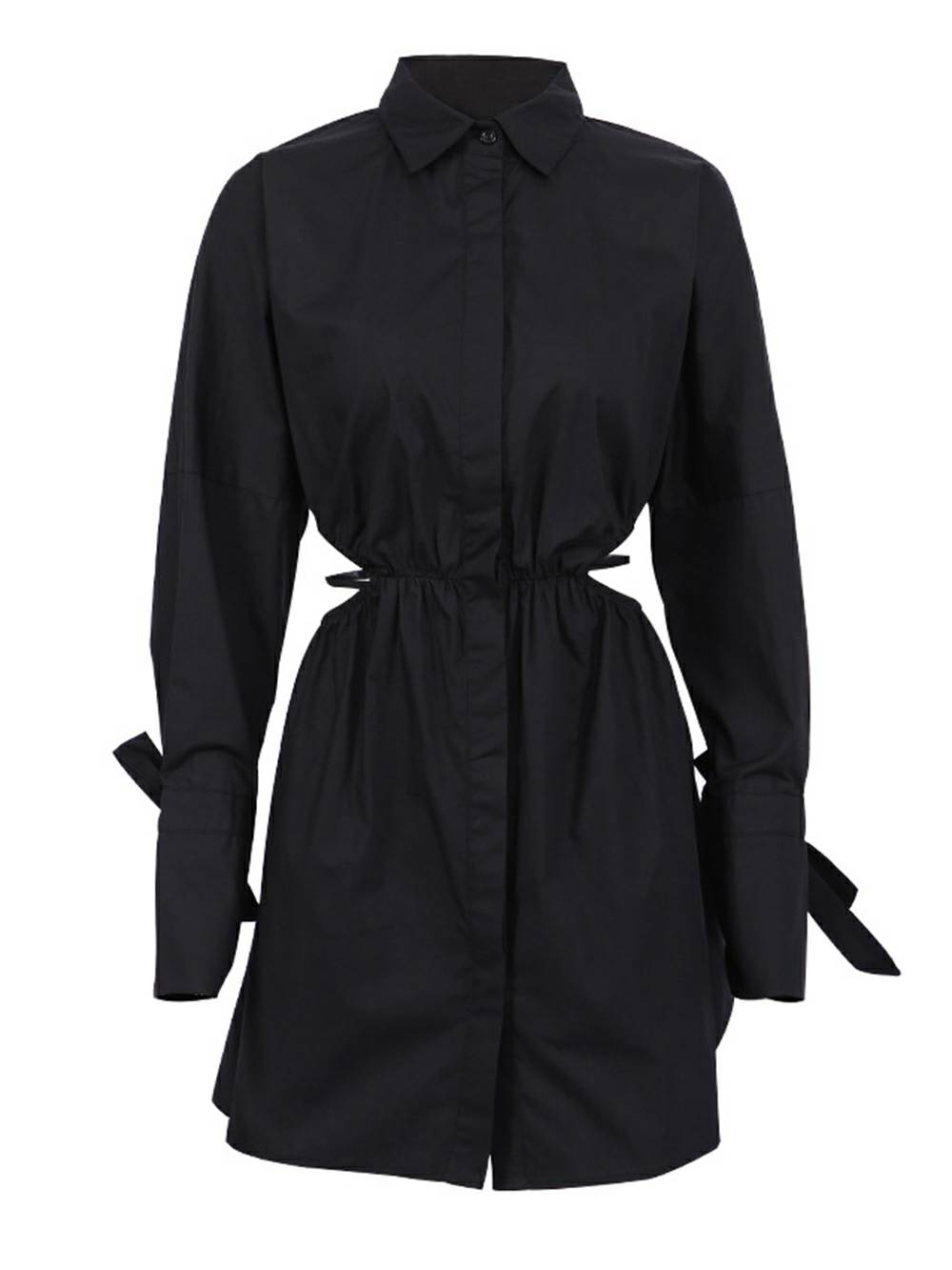 Sunset Wrap Shirt Dress