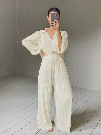 Soft Satin Relaxed Fit Co-Ord