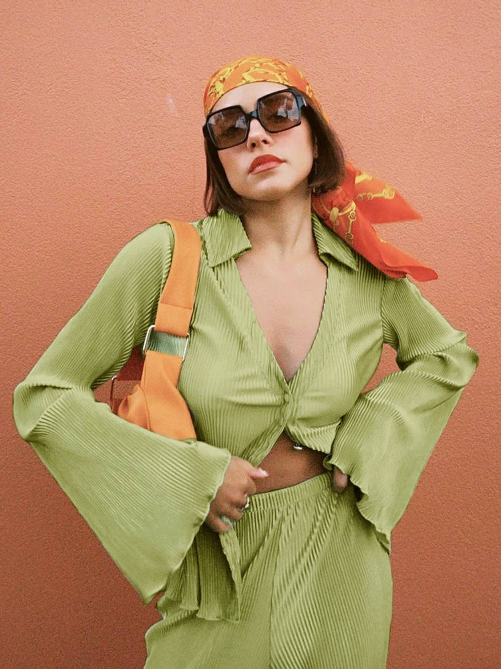 Soft Satin Relaxed Fit Co-Ord