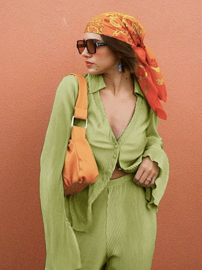 Soft Satin Relaxed Fit Co-Ord