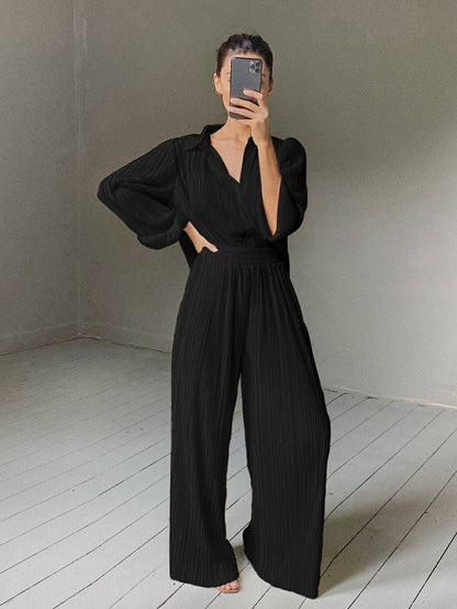 Soft Satin Relaxed Fit Co-Ord