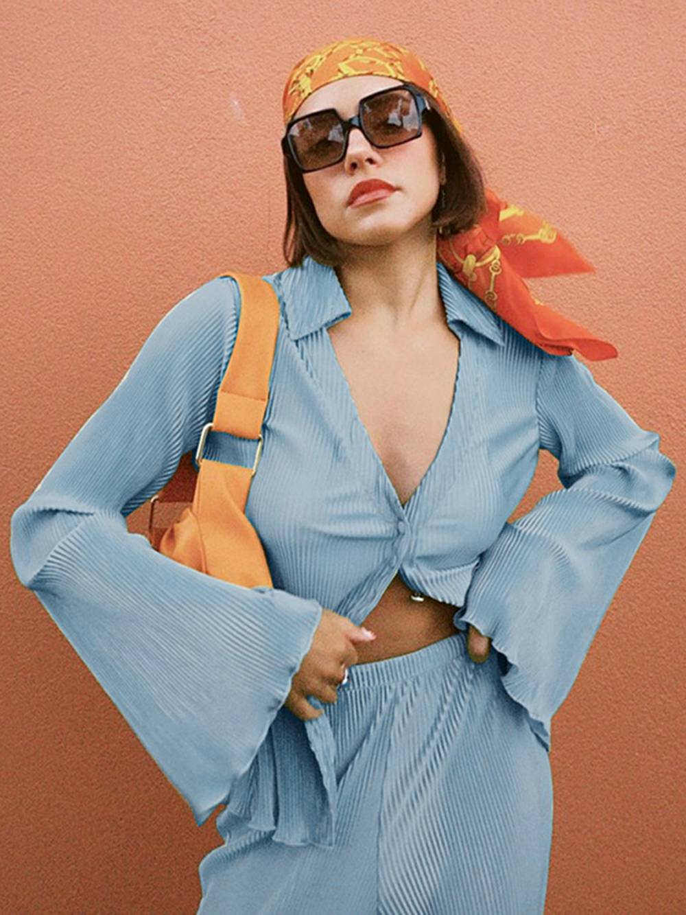 Soft Satin Relaxed Fit Co-Ord