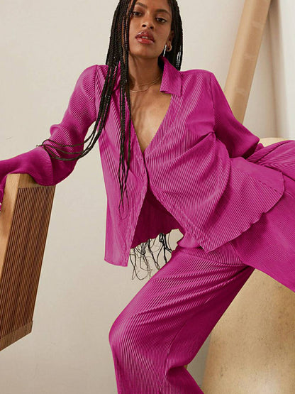 Soft Satin Relaxed Fit Co-Ord