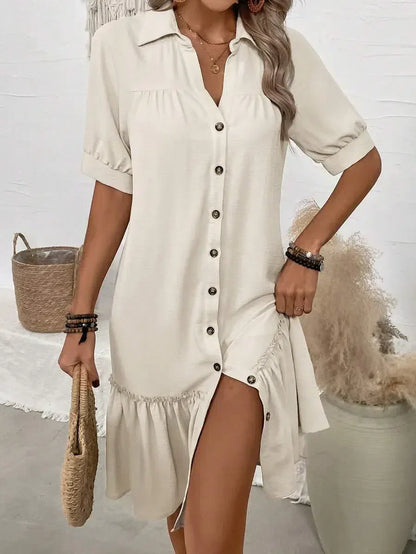 Aliya Breeze Ruffle Dress