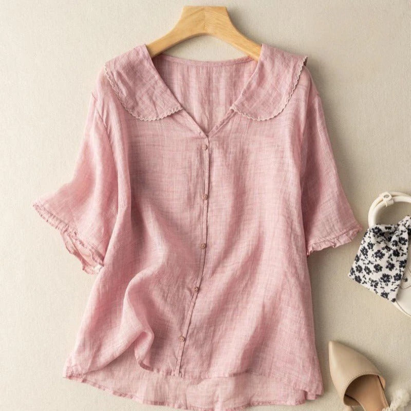 JORJA | Airy linen blouse