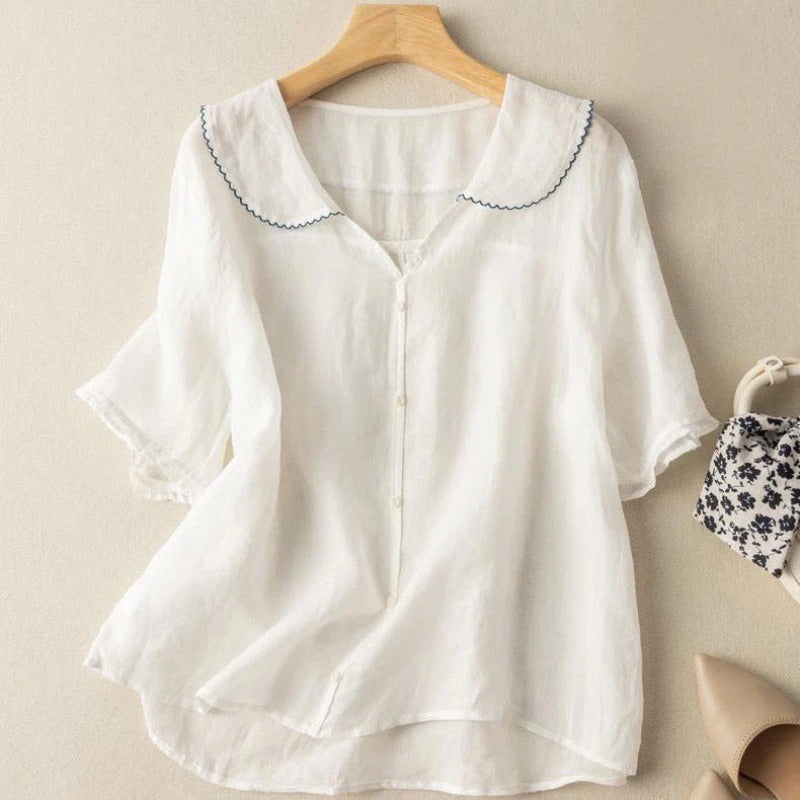 JORJA | Airy linen blouse