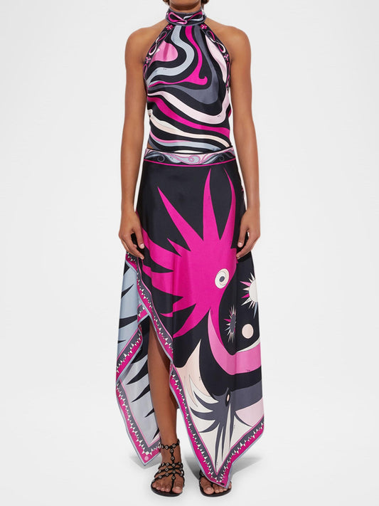 Averie | Abstract Elegance Two-Piece Set
