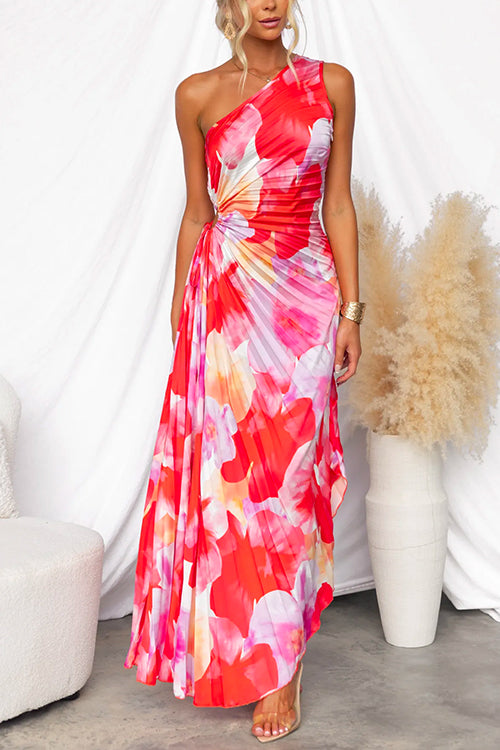 Carmella™ | One-Shoulder Luxe Dress