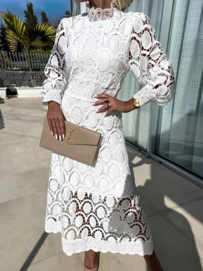 Georgia Lumière Lace Dress