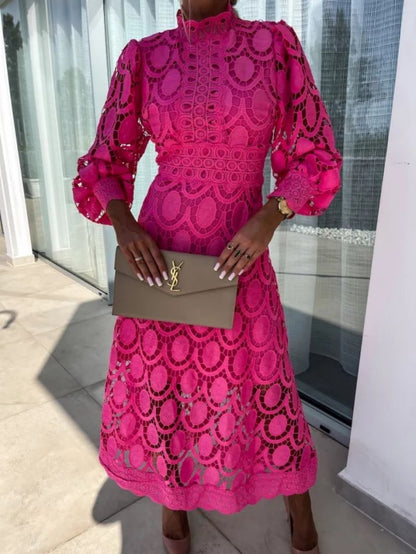 Georgia Lumière Lace Dress