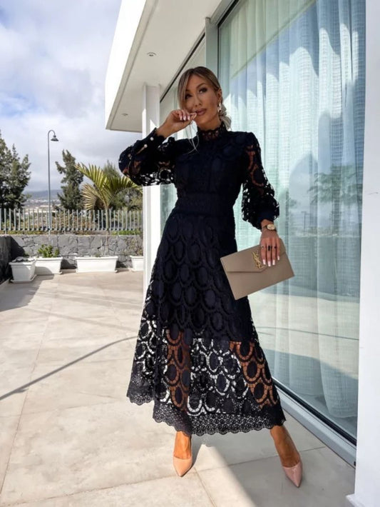 Georgia Lumière Lace Dress