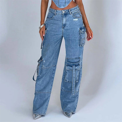 Ariana Denim Corset Set