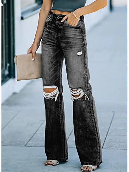 High-Waist Denim