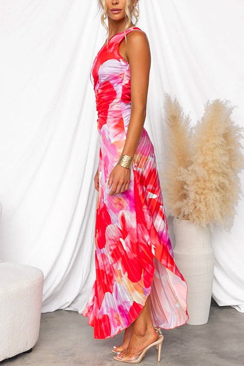 Carmella™ | One-Shoulder Luxe Dress