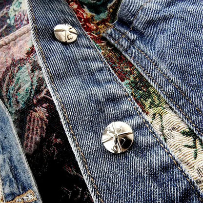 Byron Bay | Floral Denim Jacket