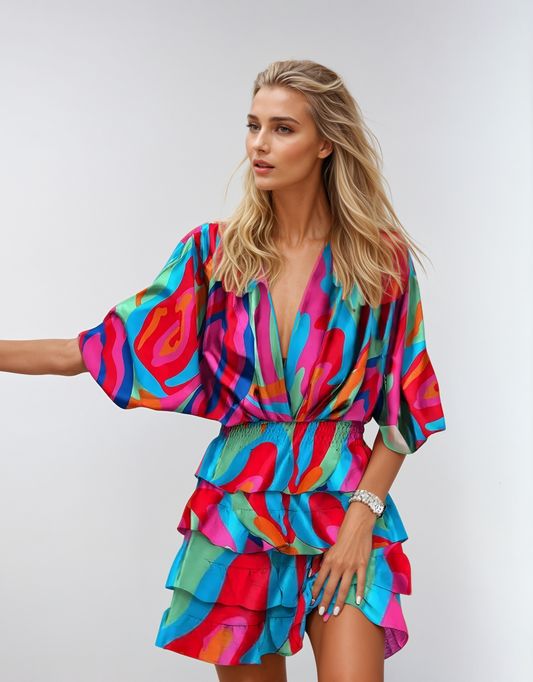 Yasmina | Elegant Floral Dress