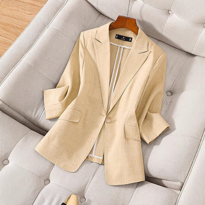 SILKY | LINEN JACKET