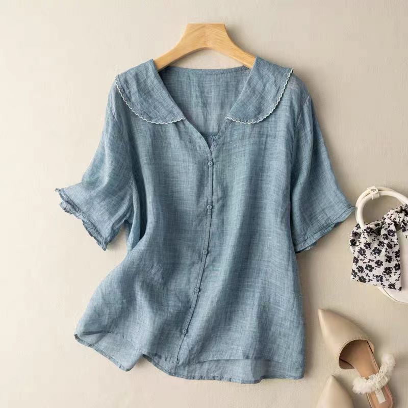JORJA | Airy linen blouse