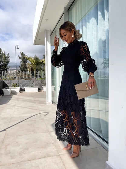 Georgia Lumière Lace Dress