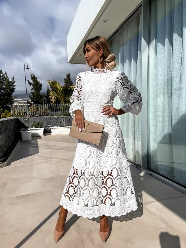 Georgia Lumière Lace Dress
