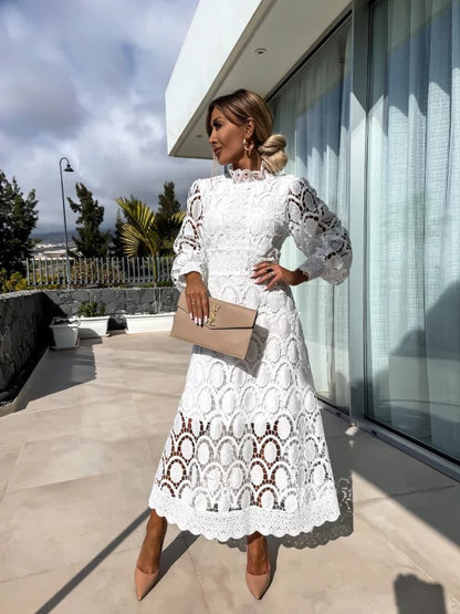 Georgia Lumière Lace Dress
