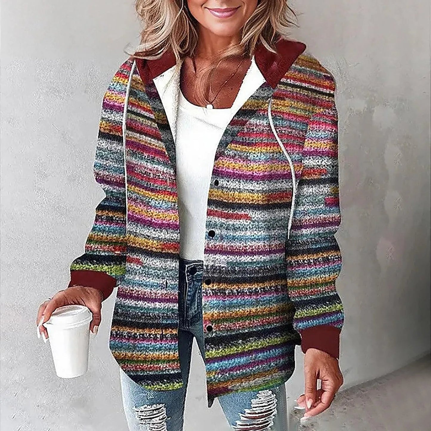 Hobart | Soft Check Overshirt Jacket
