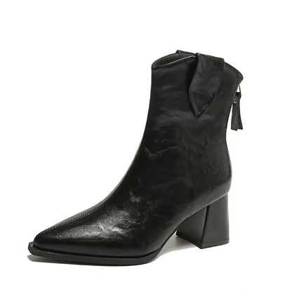 Vintage High Heel Chelsea Boots