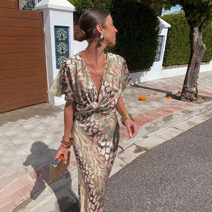 Amélie Silk Dress