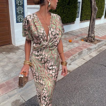 Amélie Silk Dress