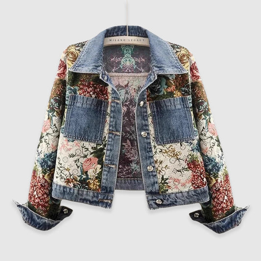 Byron Bay | Floral Denim Jacket