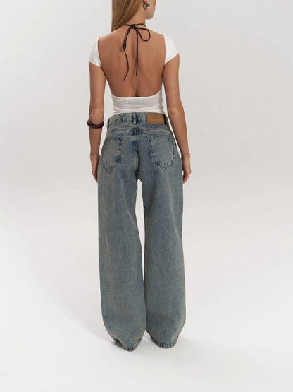 See Thru Slay Jeans