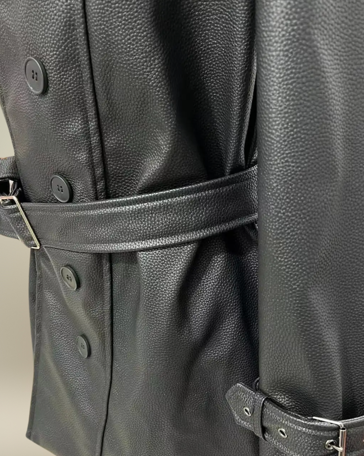 Adelaide | Luxe Leather Coat