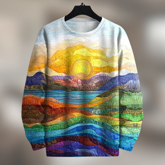 Perrine™ | Sunrise Print Hoodie