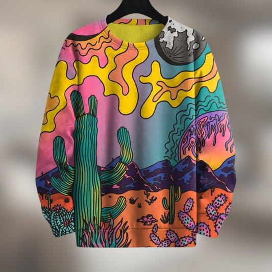 Soleya  | Graphic Knit Sweater
