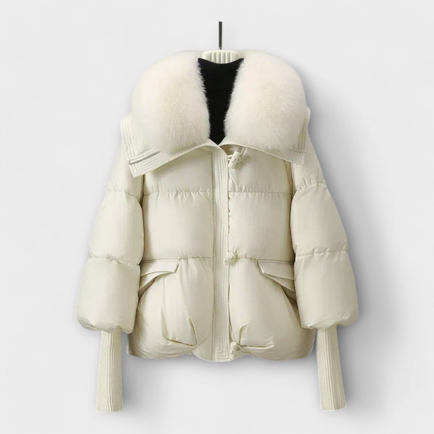 Sydney | Luxe Fur-Trimmed Coa