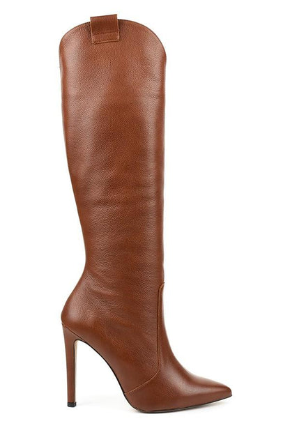 Tall Comfort Leather Boots