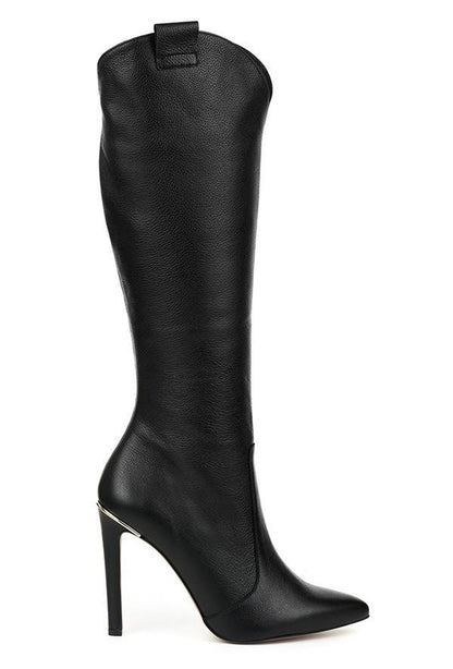 Tall Comfort Leather Boots
