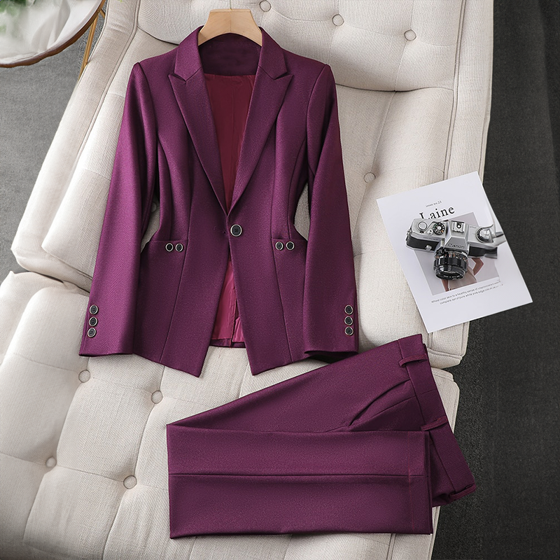 Noir Éther Blazer Pairing