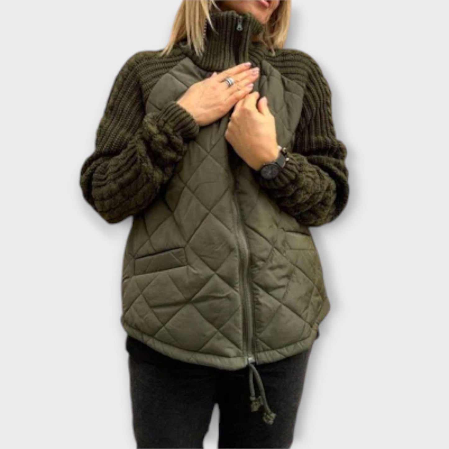 Fremantle | Quilted High-Collar Jacket