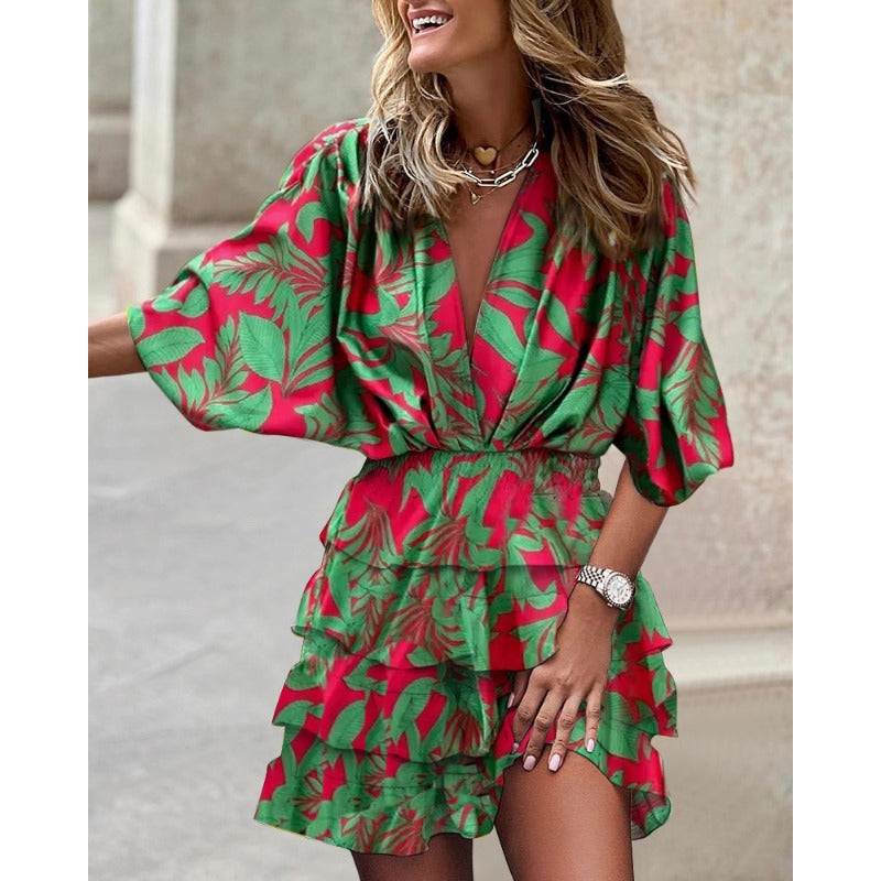 Yasmina | Elegant Floral Dress