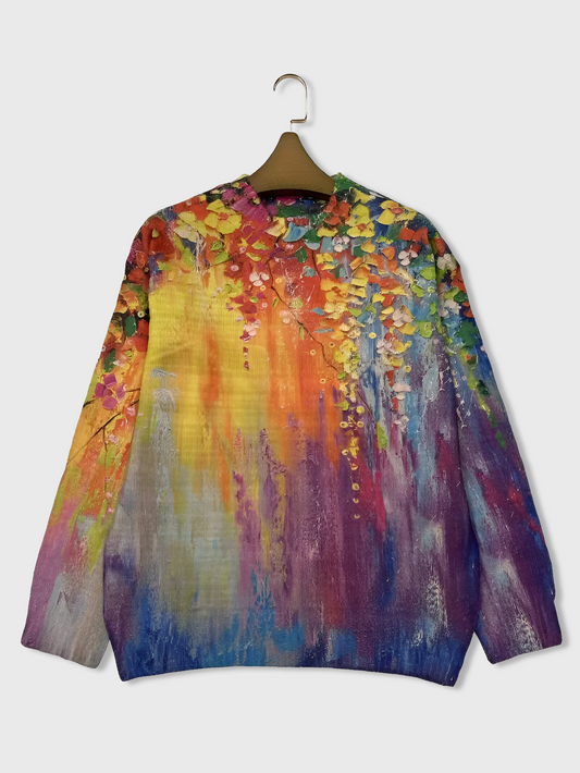 Lunaria Belle| Cozy Long Sleeve Knit Sweater