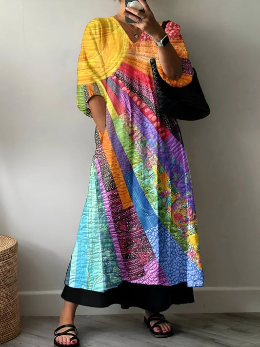 Diede - Vibrant Colourful Dress