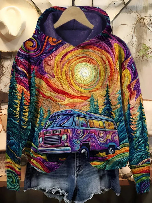 MÈLANIE™ | Van and Sunset Hoodie